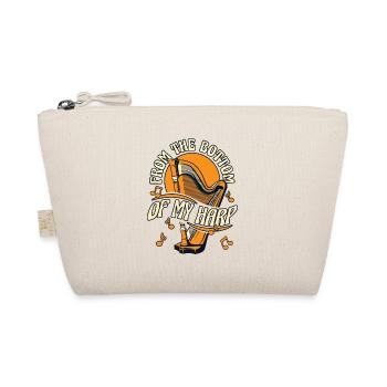 Du bas de ma harpe Harpe Harpe musicale Harpe - Trousse biologique - nature - Devant