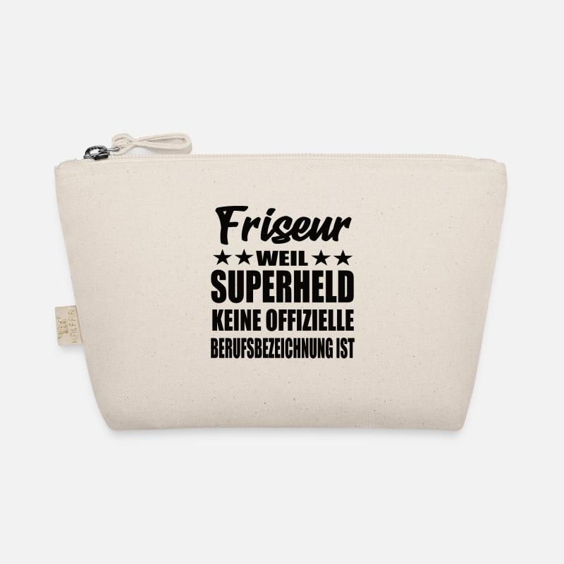 Friseur Superheld Spruch Bio-Täschchen