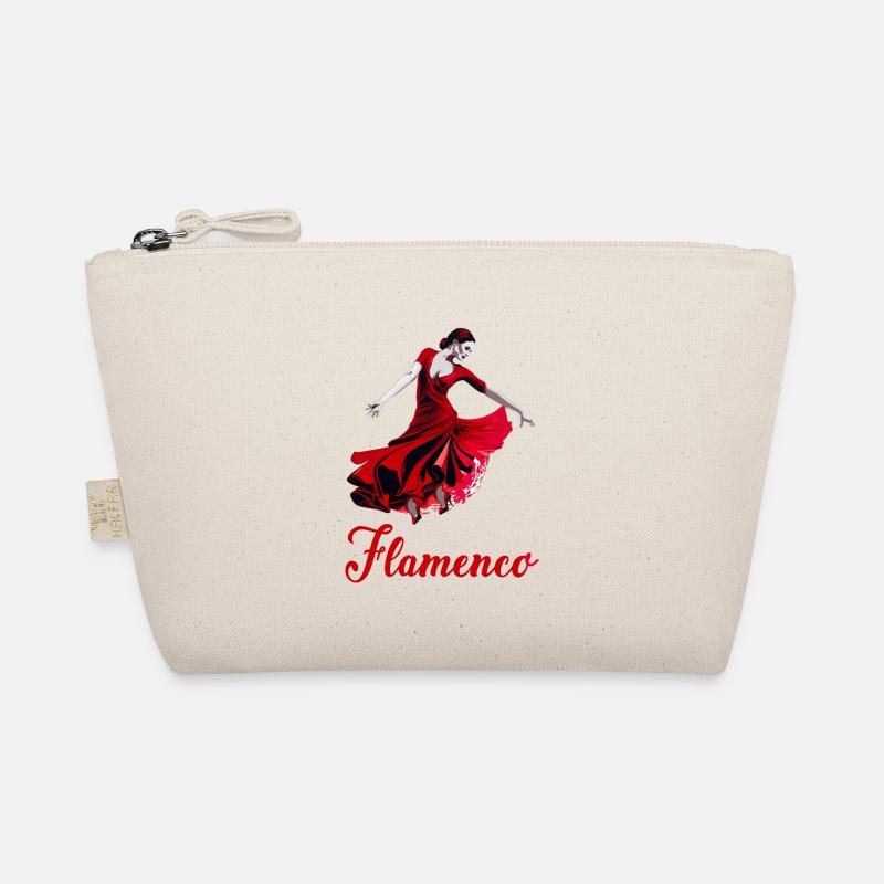 Flamenco Tanz Andalusien Spanischer Tanz - Bio-Täschchen - Natur