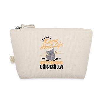 Chinchilla Spruch - Bio-Täschchen - Natur - Vorne
