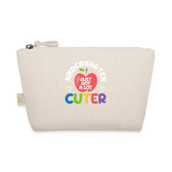 Kindergarten just got a lot cuter back - Organic Pouch - nature - Front