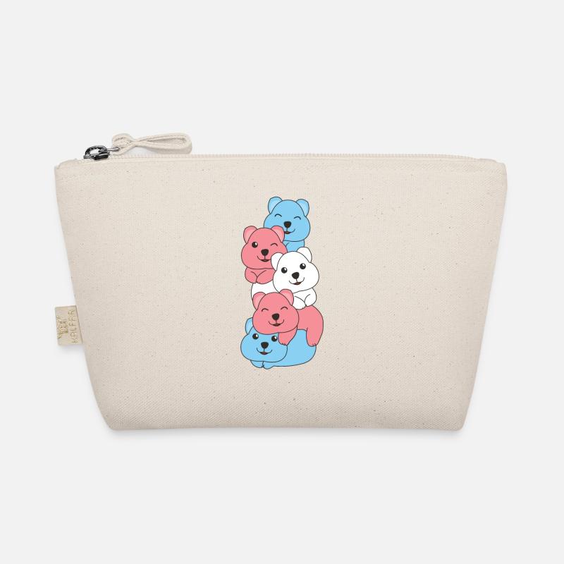Transgender Flag Pride LGBTQ Cute Quokka Stack Trousse biologique