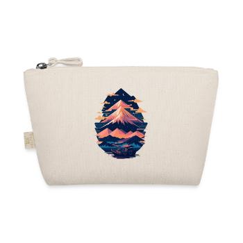 Serene Mount Fuji Sunset Peaceful River Scenery - Bio-Täschchen - Natur - Vorne