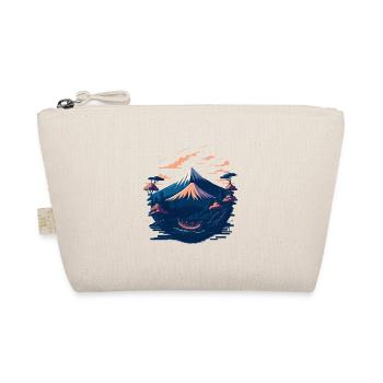 Serene Mount Fuji Sunset Peaceful River Scenery - Bio-Täschchen - Natur - Vorne