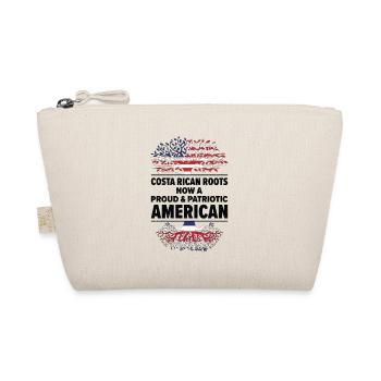 Born Costa Rican Costa Rica American USA - Organic Pouch - nature - Front