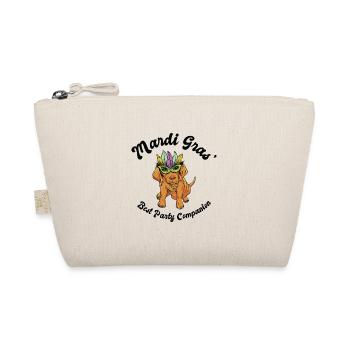 Mardi Gras Carnival Golden Retriever Party Costume - Organic Pouch - nature - Front