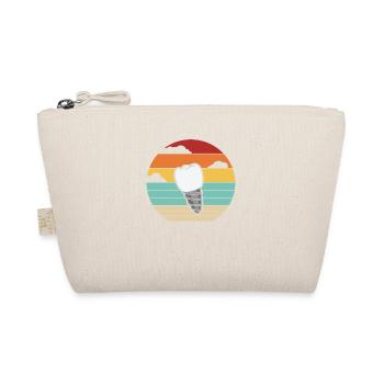 Retro Dental Laboratory Dental Technical Assistant - Organic Pouch - nature - Front