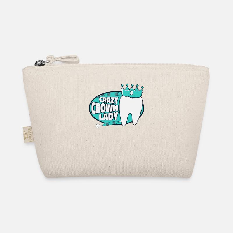 Crazy Crown Lady Dental Laboratory Dental Laboratory Organic Pouch