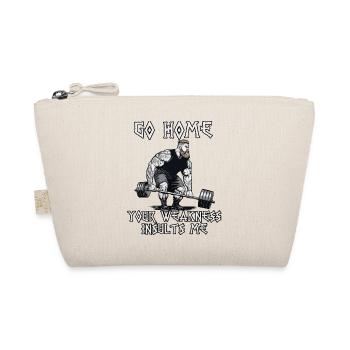 Viking Sport Outfit Heavy Lifting Bodybuilder - Organic Pouch - nature - Front