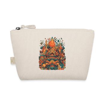 Design Psychedelic Illustration Magic - Organic Pouch - nature - Front