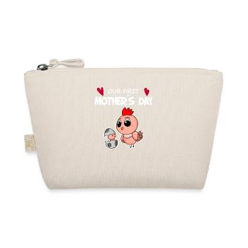 Muttertag - erster Muttertag Geschenk - Bio-Täschchen - Natur - Vorne