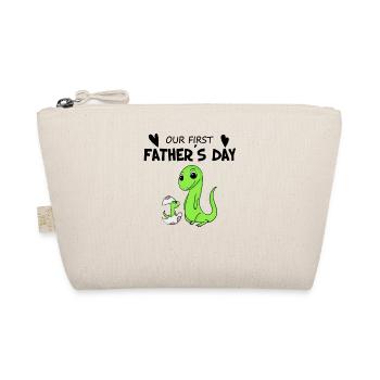 Father's Day - First Father's Day Gift - Organic Pouch - nature - Front