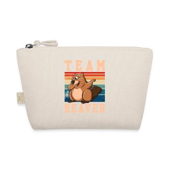 Team Beaver - Bio-Täschchen - Natur - Vorne