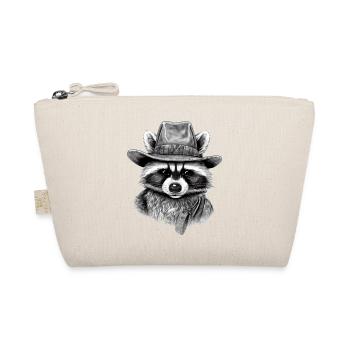 Biz The raccoon - Organic Pouch - nature - Front