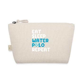 Eat Sleep Water Polo Repeat Funny Sports Fan - Organic Pouch - nature - Front