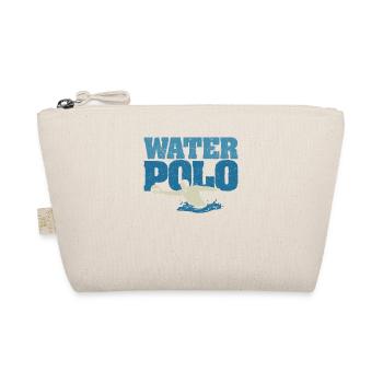 Vintage Water Polo Silhouette Polo Retro Sport - Organic Pouch - nature - Front