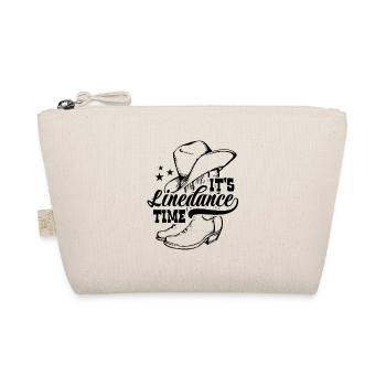It's Linedance time - Country Fan - Gift - Organic Pouch - nature - Front