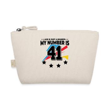 L’âge n’est qu’un chiffre – 41e anniversaire - Trousse biologique - nature - Devant