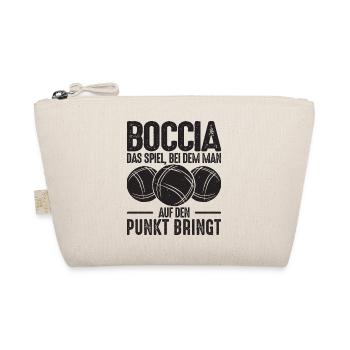 Bocciaspieler Boccia Spruch Legend Kugeln Boccia - Bio-Täschchen - Natur - Vorne