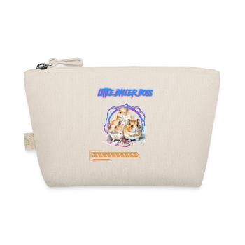 Hamster Rodent Pet Watercolor Gift - Organic Pouch - nature - Front
