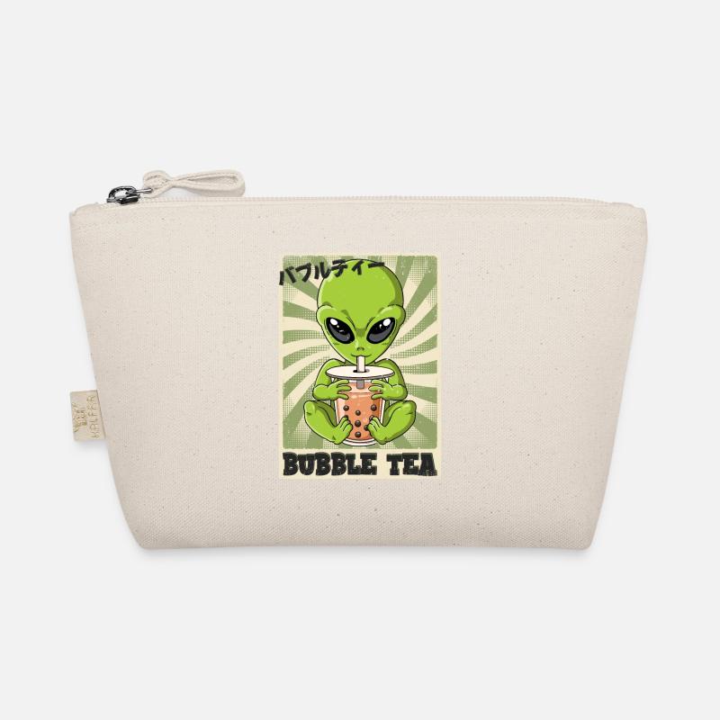 Boba Tea Alien Bubble Tea Bio-Täschchen