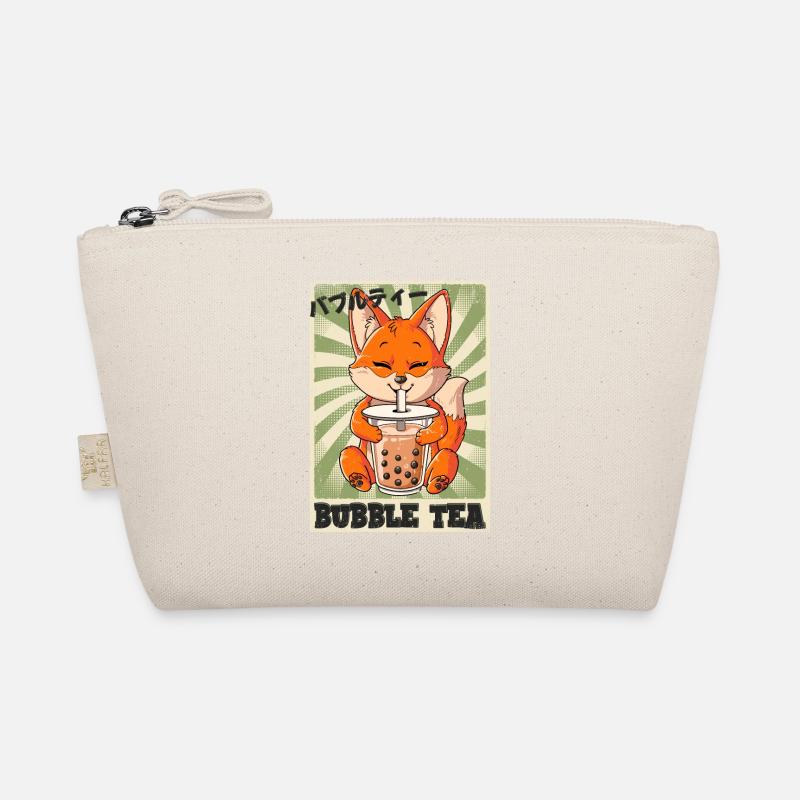 Boba Tea Fox Bubble Tea Trousse biologique