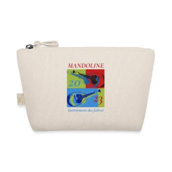 Mandoline Instrument des Jahres 2023 Popart - Bio-Täschchen - Natur - Vorne