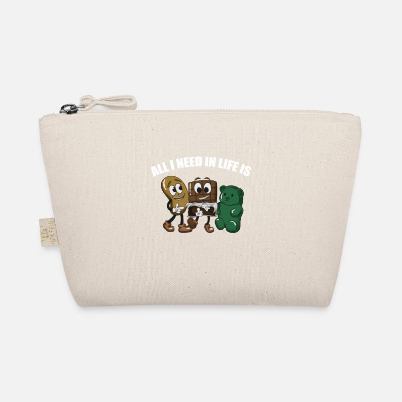 Chips, chocolate and gummy bears Organic Pouch