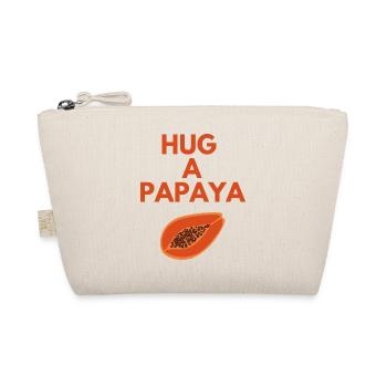HUG A PAPAYA - Organic Pouch - nature - Front
