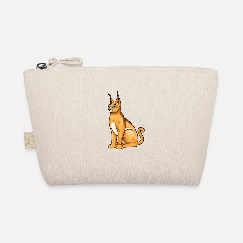 Kawaii Desert Lynx Organic Pouch