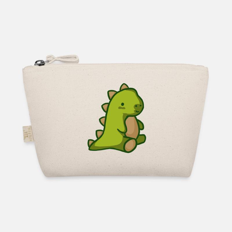 Süßer Dinosaurus, der wie ein Teddybär aussieht Bio-Täschchen
