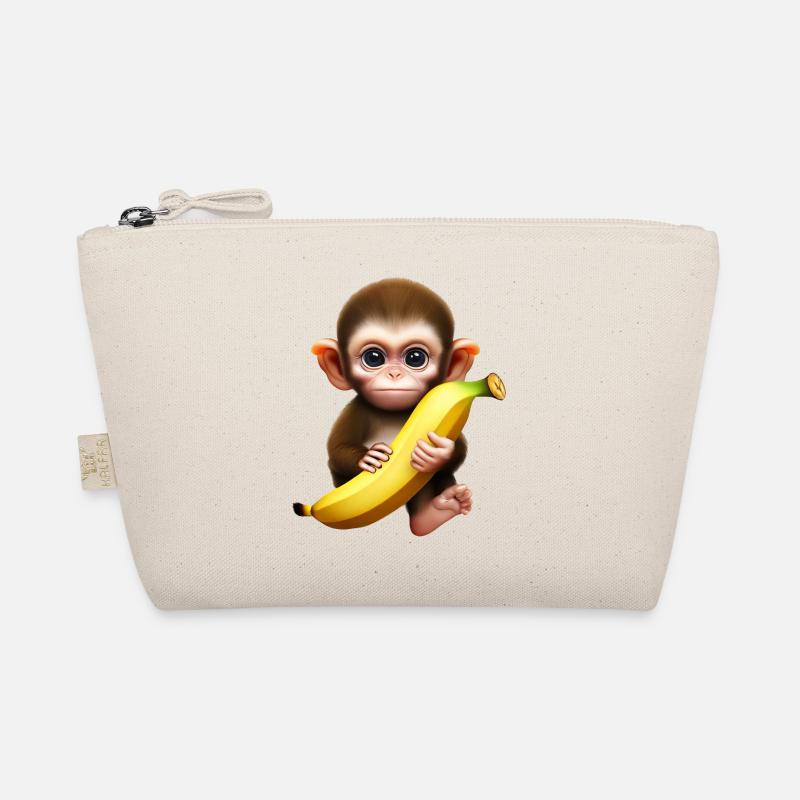 Singe mignon avec banane géante Trousse biologique