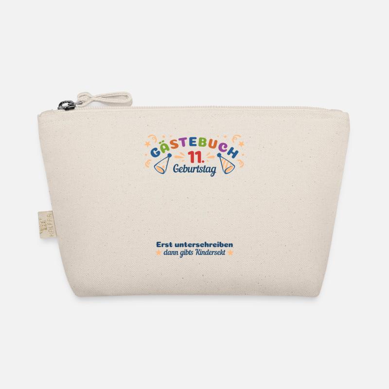 Gästebuch 11 Geburtstag Kindersekt Bio-Täschchen