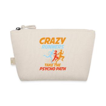 Crazy Runners Take The Psycho Path - Bio-Täschchen - Natur - Vorne