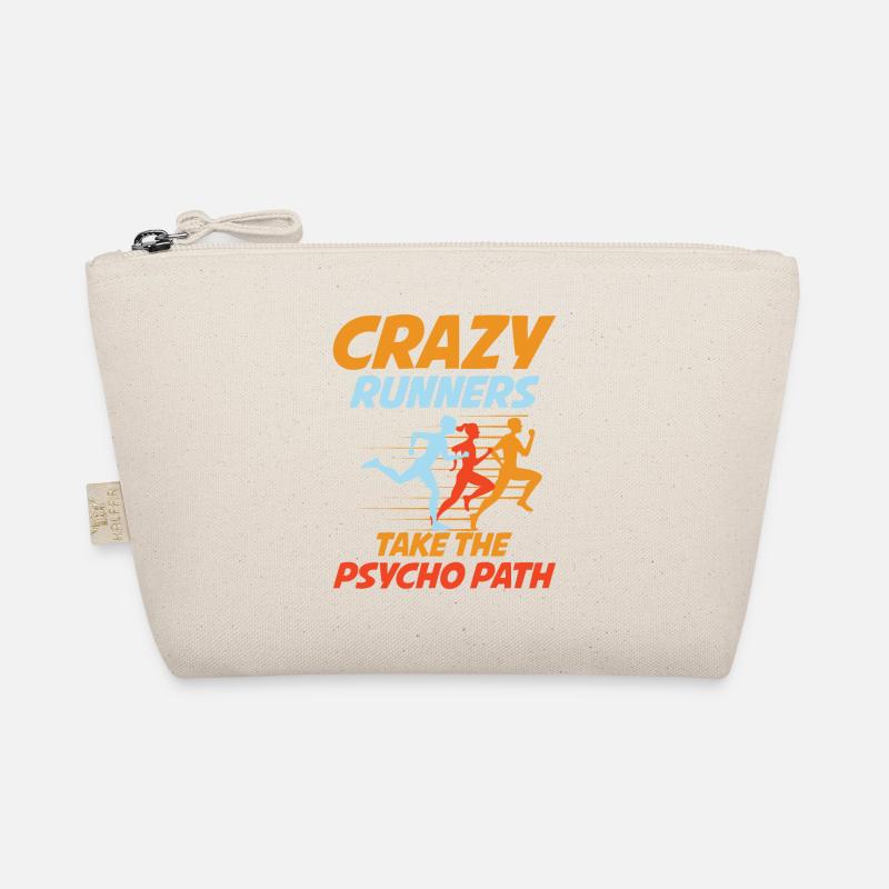 Crazy Runners Take The Psycho Path Bio-Täschchen