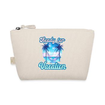 Ready For Vacation für einen Strandurlaub - Bio-Täschchen - Natur - Vorne