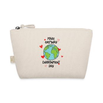 Make everyday environment day - Bio-Täschchen - Natur - Vorne
