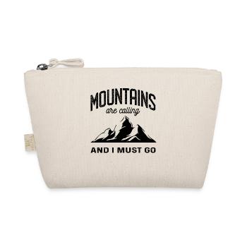 The Mountains are calling me and I must go Berge - Organic Pouch - nature - Front