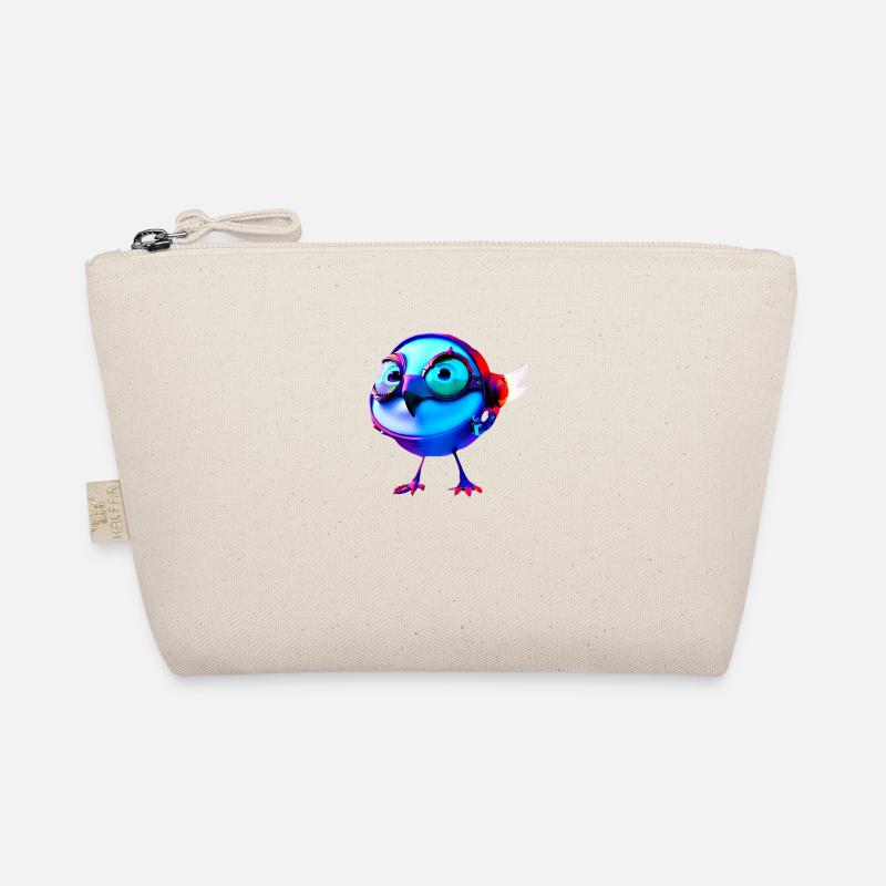Mignon Chick Poulet Poule Robot Cyborg Bleu Trousse biologique