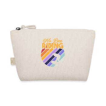 No Line Riding Wakesurfing Wake Surf Wakesurf Ride - Organic Pouch - nature - Front
