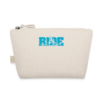 Ride Wakesurf Surfing Surfer Wake Surf Water Wake - Organic Pouch - nature - Front