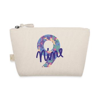 Nombre / 9 / Neuf / Anniversaire / Neuvième / Nombre - Trousse biologique - nature - Devant