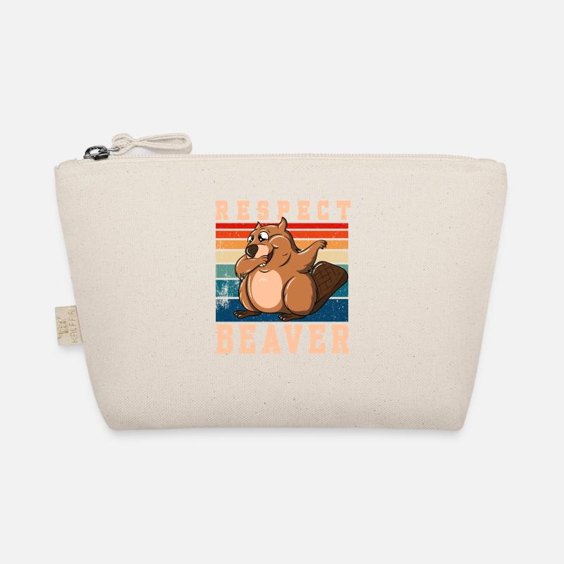 Respect Beaver Organic Pouch