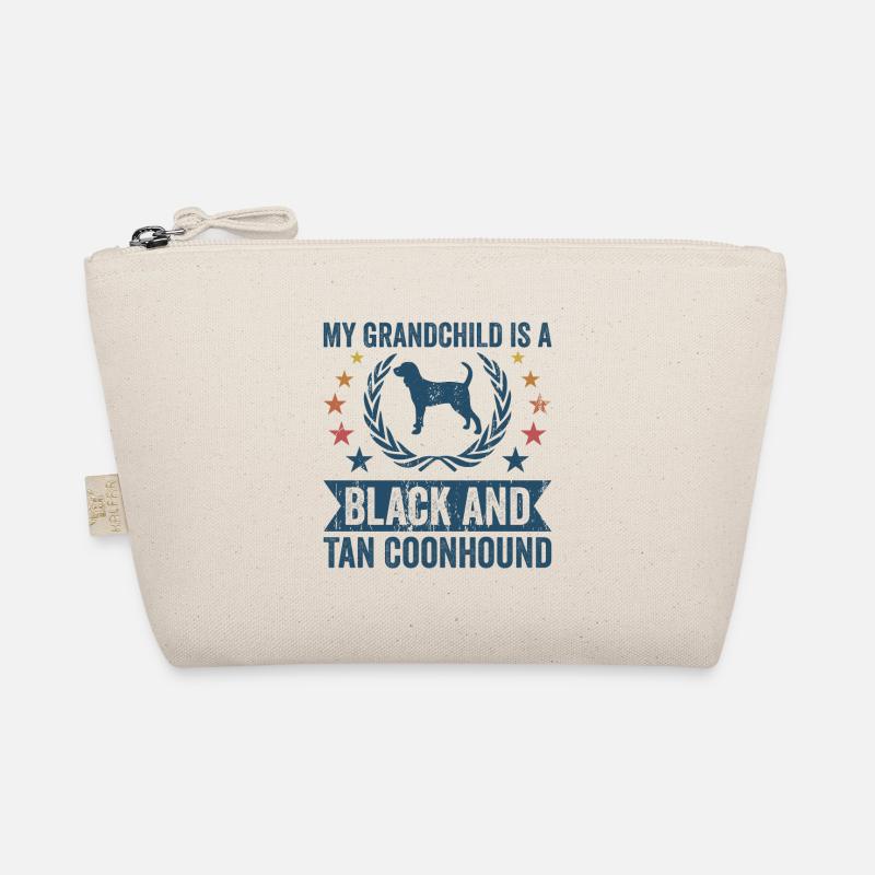 Mein Enkelkind Ist Ein Schwarzer Taner Coonhound Bio-Täschchen