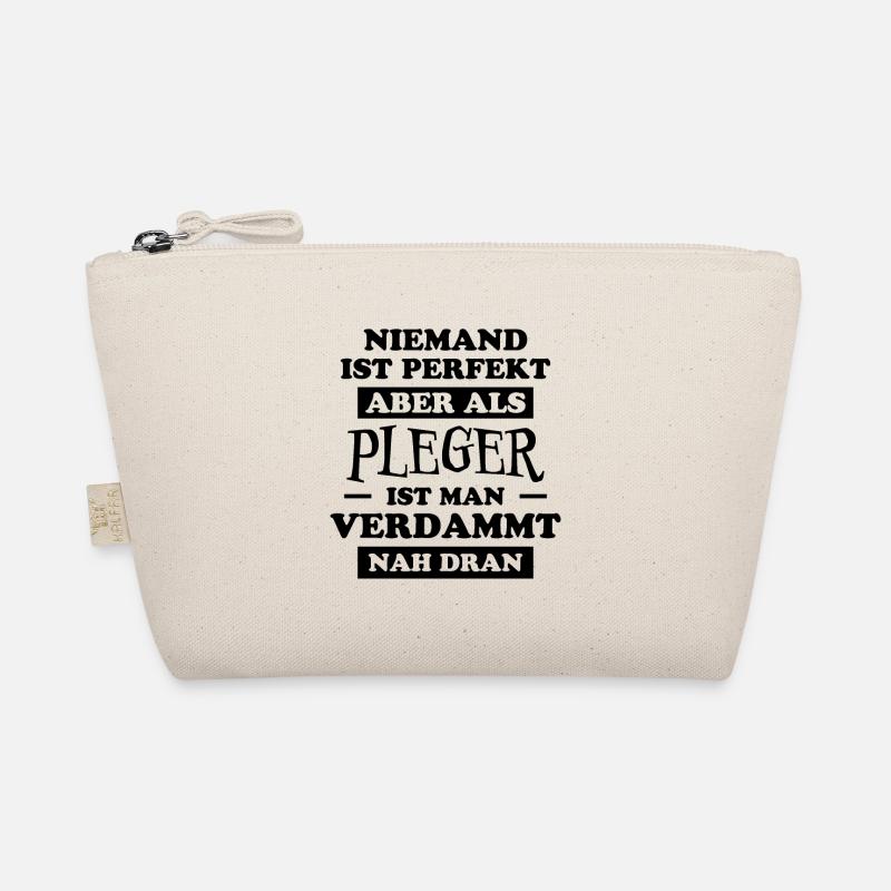 Pfleger Spruch Altenpfleger Witz Pfleger Geschenk Bio-Täschchen