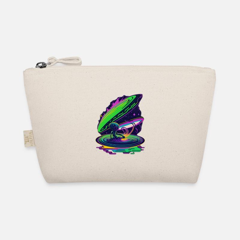 Space Bathing Alien Organic Pouch
