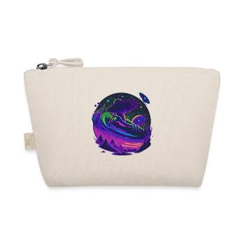 Un disque vinyle extraterrestre volant dans l’espace - Trousse biologique - nature - Devant