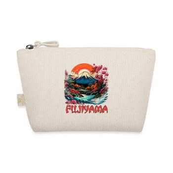 Fujiyama Fuji für einen Japaner oder Japan - Bio-Täschchen - Natur - Vorne