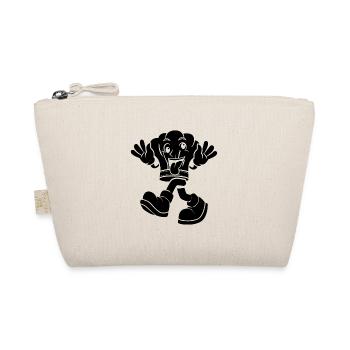 Chef's Hat With Feet Hands And Face Funny Chef's H - Bio-Täschchen - Natur - Vorne