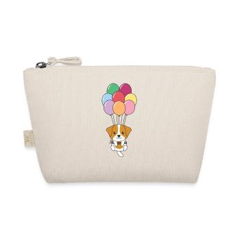Jack Russell vole après avec des ballons colorés - Trousse biologique - nature - Devant